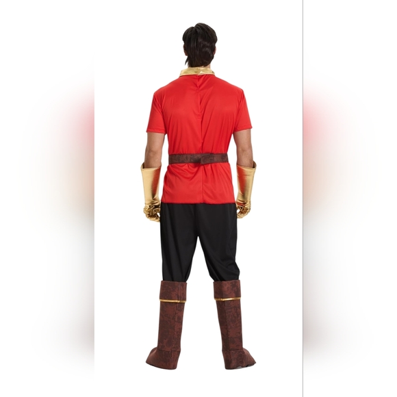 Men's Red and Gold Villian Costume - Picture 2 of 4